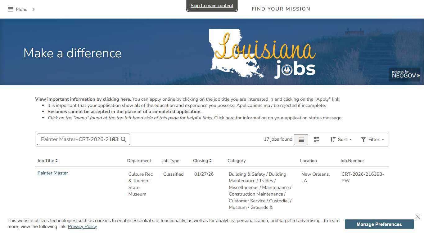 Find Your Mission | Sorted by Relevance ascending | Make a difference