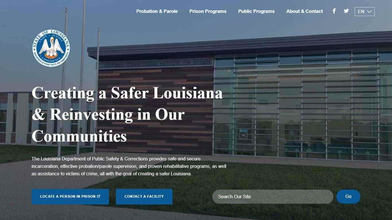 Louisiana Department of Public Safety & Corrections